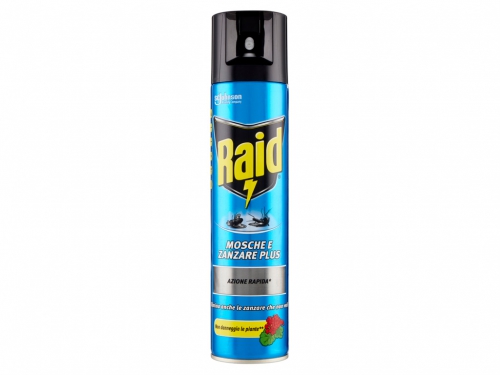 RAID MOSCHE E ZANZARE SPRAY 400ML