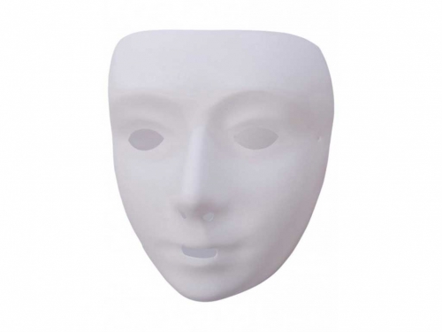 MASCHERA VISO MEDIO BIANCO 00180