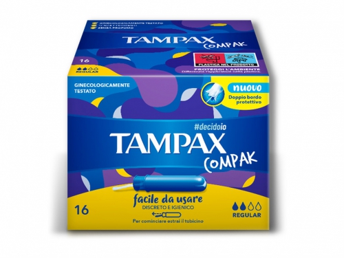 TAMPAX COMPAK REGULAR X16