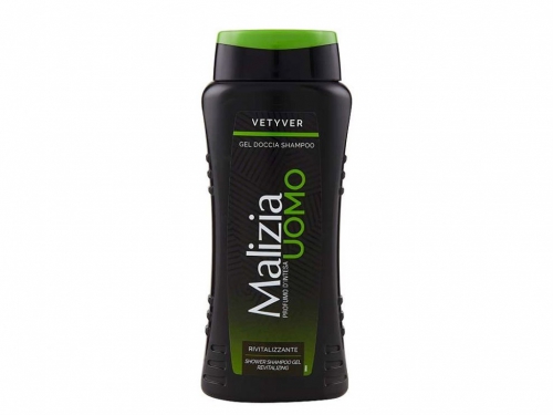 MALIZIA DOCCIA SHAMPOO UOMO VETYVER 250M