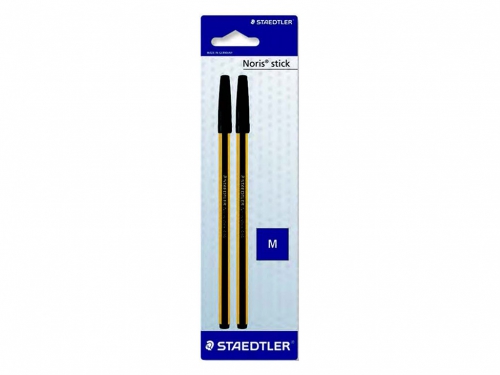 STAEDTLER BL 2 PENNE NORIS STICK NERE