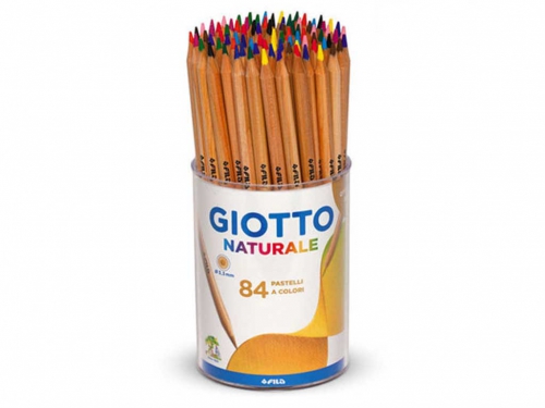 GIOTTO BARATTOLO 84 PASTELLI NATURALE