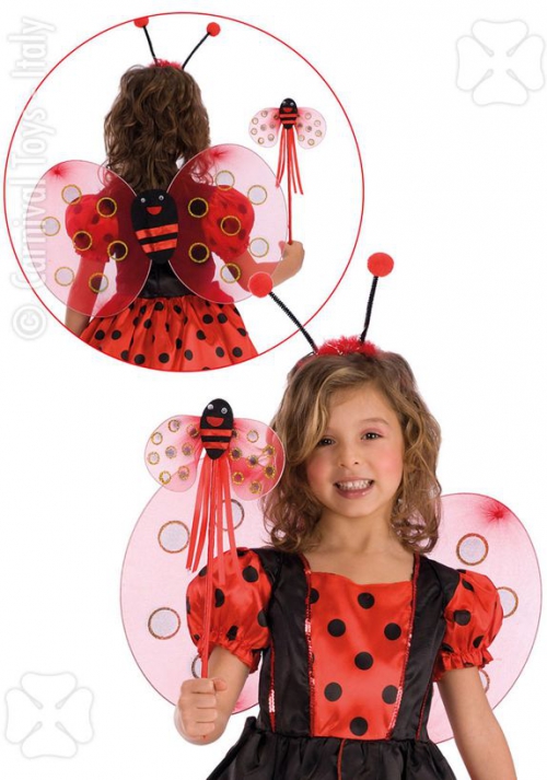 SET COCCINELLA BIMBA ALI CM.30X50 + CERC