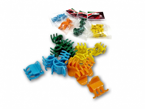 PINZA POLIPO PICCOLA COLORATA 4PZ 93406