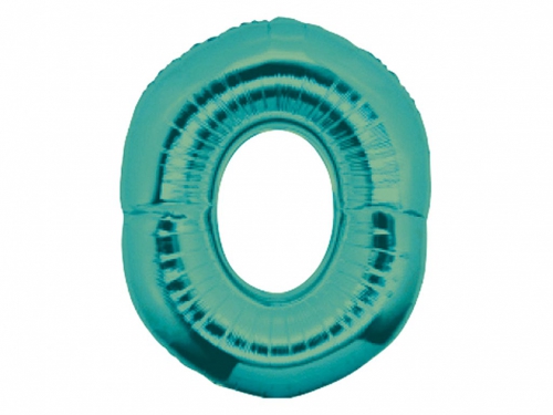 PALLONE MYLAR CM 102 NUMERO 0 TIFFANY
