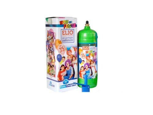 BOMBOLA GAS ELIO LT. 1,7 35 PALLONCINI