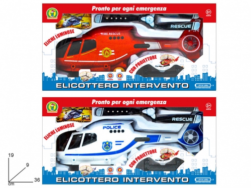 ELICOTTERO INTERVENTO CON SUONI