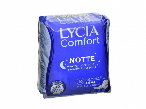 LYCIA ASSORBENTI ULTRA NOTTE ALI X10