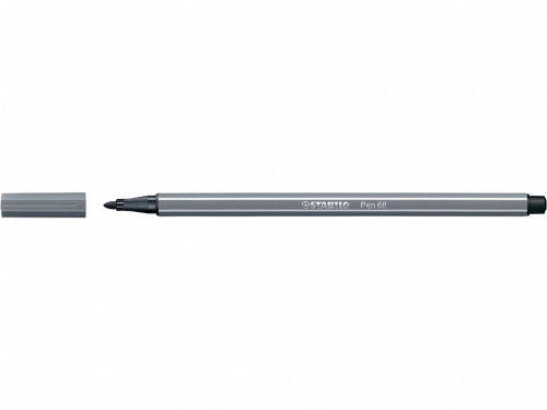 STABILO PENNARELLO PEN68 GRIGIO SCURO