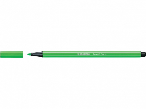 STABILO PENNARELLO PEN68 VERDE NEON