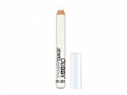 DEBBY MATITA OCCHI MEGA 08 BIANCO GLITTE
