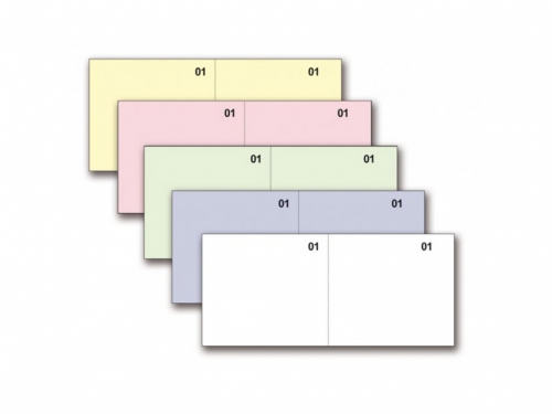 BL SCONTRINI NUMERATI 1-100 5.8X13