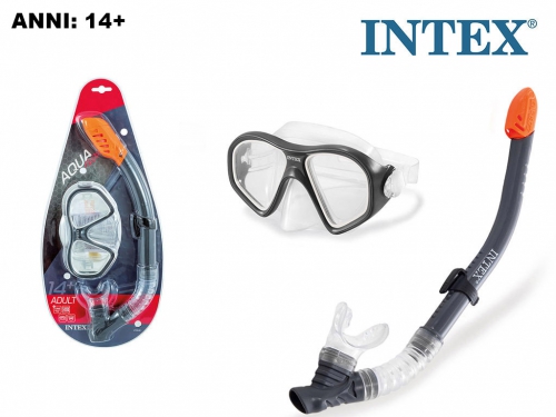 INTEX SET MASCHERA REEF RIDER 55648 NET