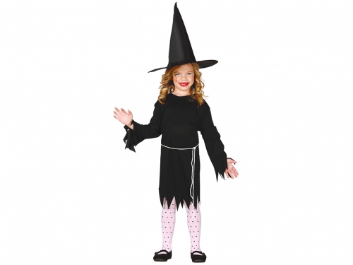 COSTUME STREGA BAMBINA 5-6 ANNI