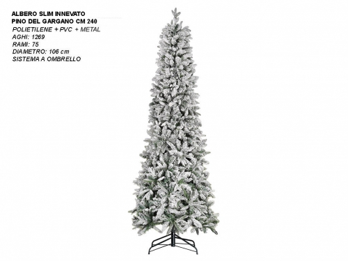 ALBERO SLIM INNEVATO PINODELGARGANOCM240