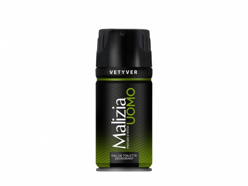 MALIZIA DEO UOMO VETYVER 150 ML