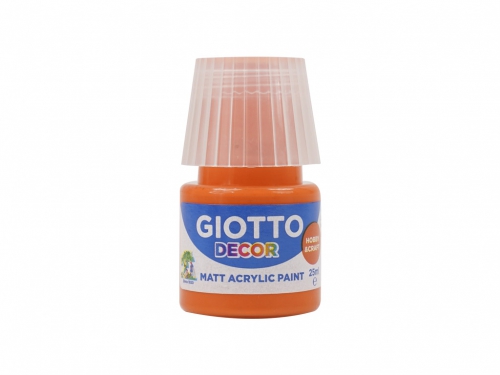 GIOTTO DECOR ACRYLIC 25ML ARANCIONE