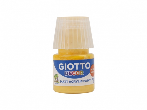 GIOTTO DECOR ACRYLIC 25ML GIALLO ORO