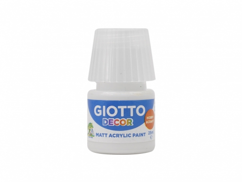 GIOTTO DECOR ACRYLIC 25ML BIANCO