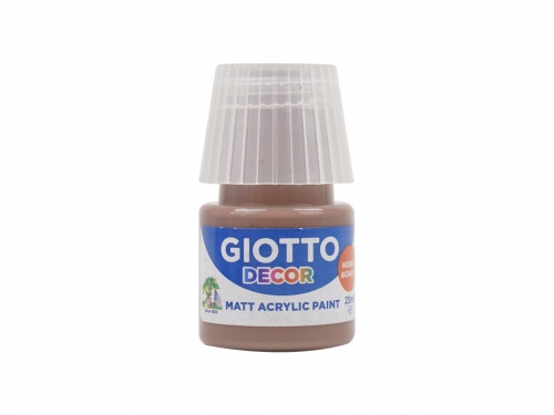 GIOTTO DECOR ACRYLIC 25ML TERRA D'OMBRA