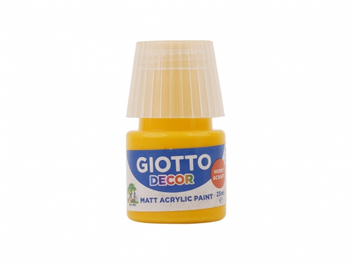 GIOTTO DECOR ACRYLIC 25ML GIALLO SCURO