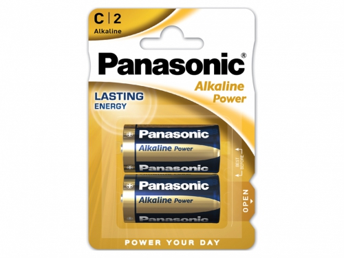 PANASONIC ALKALINE 2 MEZZA TORCIA  NET