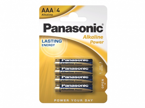 PANASONIC ALKALINE  4 MINISTILO    NET