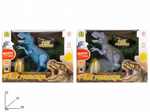 DINOSAURO T-REX PREDATOR CON SUONO