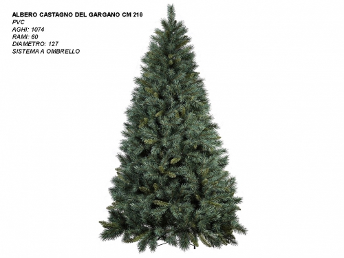 ALBERO CASTAGNO DEL GARGANO CM 210