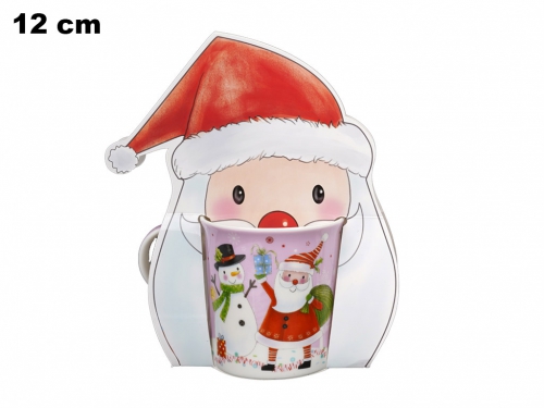 TAZZA CON HEADER BABBO NATALE