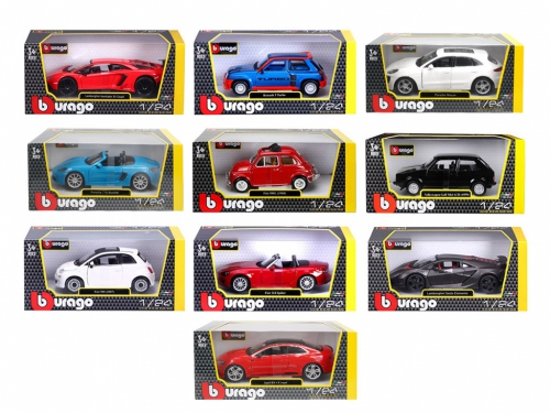 BURAGO 1:24 ASS. AUTO SPORTIVE 18-20001