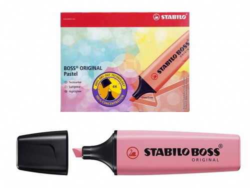 EVIDENZIATORE PASTEL CHERRY PINK STABIL