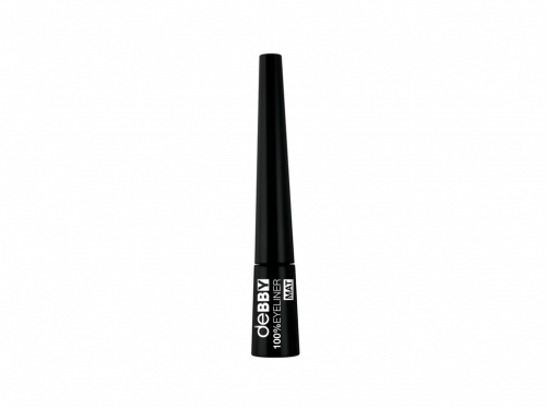 DEBBY EYELINER 100%BLACK MAT N.02