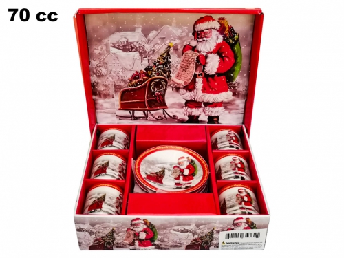 SET CAFFE' DECORATIVO NATALIZIO