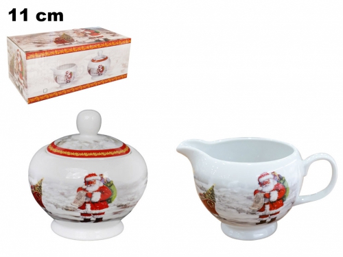 SET ZUCCHERIERA DECORATIVO NATALIZI