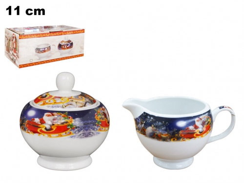 SET ZUCCHERIERA DECORATIVO NATALIZI