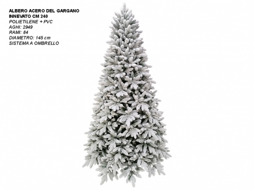 ALBERO ACERO DEL GARGANO INNEVATO CM 240