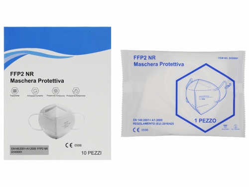 MASCHERINA PROTETTIVA FFP2 NR BIANCA