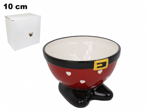 TAZZA DECORATIVA NATALIZIA GNOMO