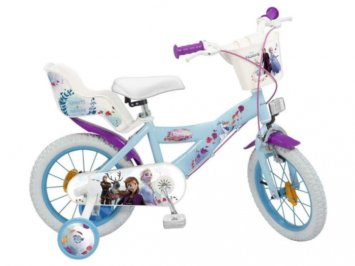 bicicletta bambina frozen 14