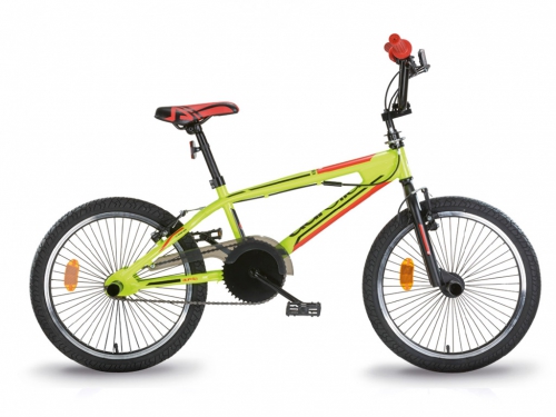 BICI FREESTYLE 20  GIALLO FLUO  346-03