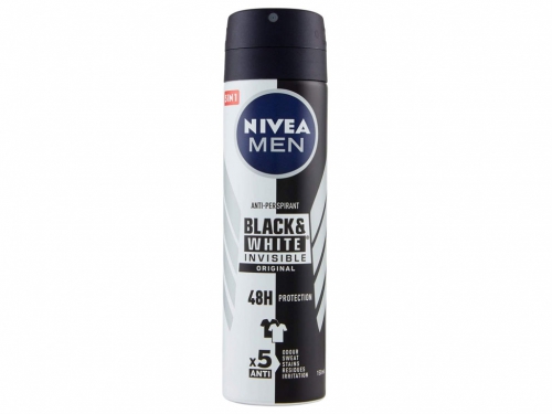 NIVEA DEO SPRAY BLACK/WHITE ORIGIN.150ML