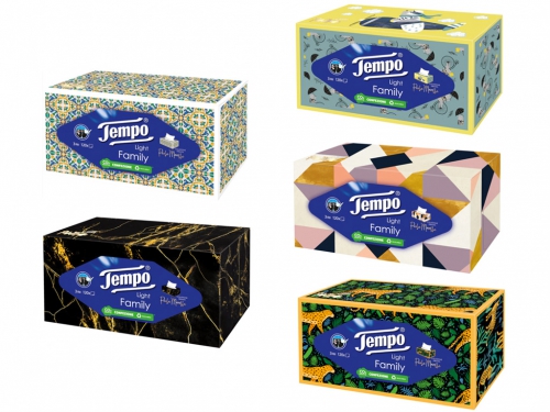 TEMPO FAZZOLETTI FAMILY LIGHT BOX 120PZ