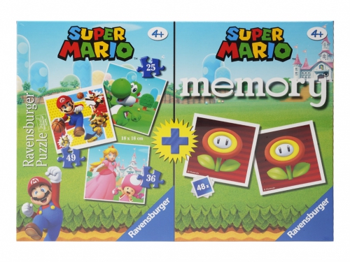 MULTIPACK MEMORY+ 3 PUZZLE SUPER MARIO