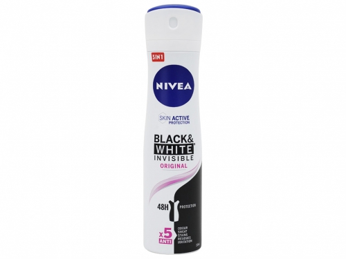 NIVEA DEO SPRAY BLACK/WHITE ORIGIN.150ML