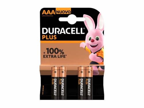 DURACELL PLUS 100 MINISTILO AAA 1,5V