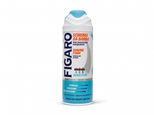 FIGARO SCHIUMA DA BARBA SENSIT.400ML