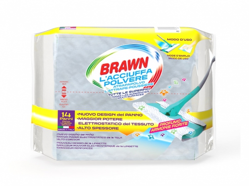 BRAWN ACCIUFFAPOLVERE SUPERFICI 14PZ