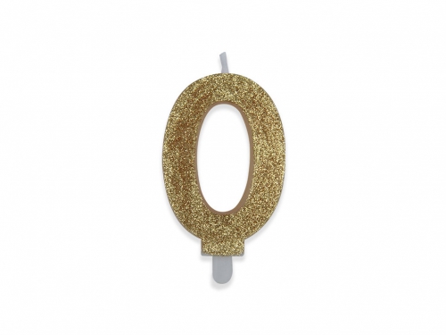 NUM. 0 DI CERA SWEETY ORO GLITTER