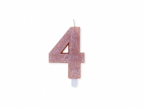 NUM. 4 DI CERA SWEETY ROSE GOLD GLITTER
